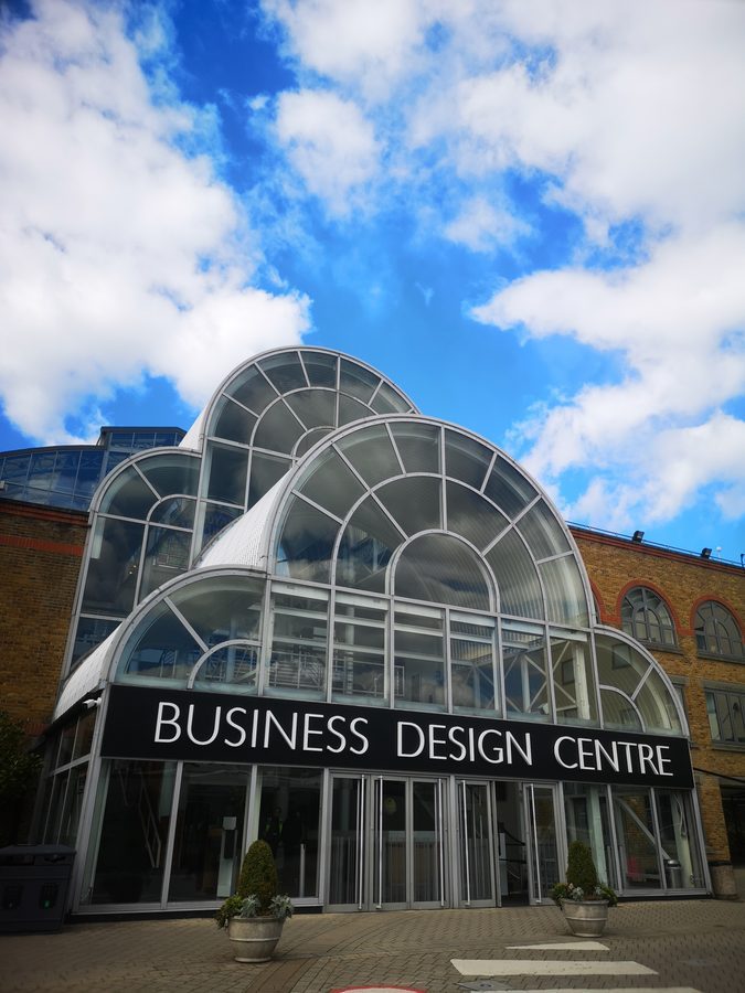 The Business Design Centre entrance in Islington, London